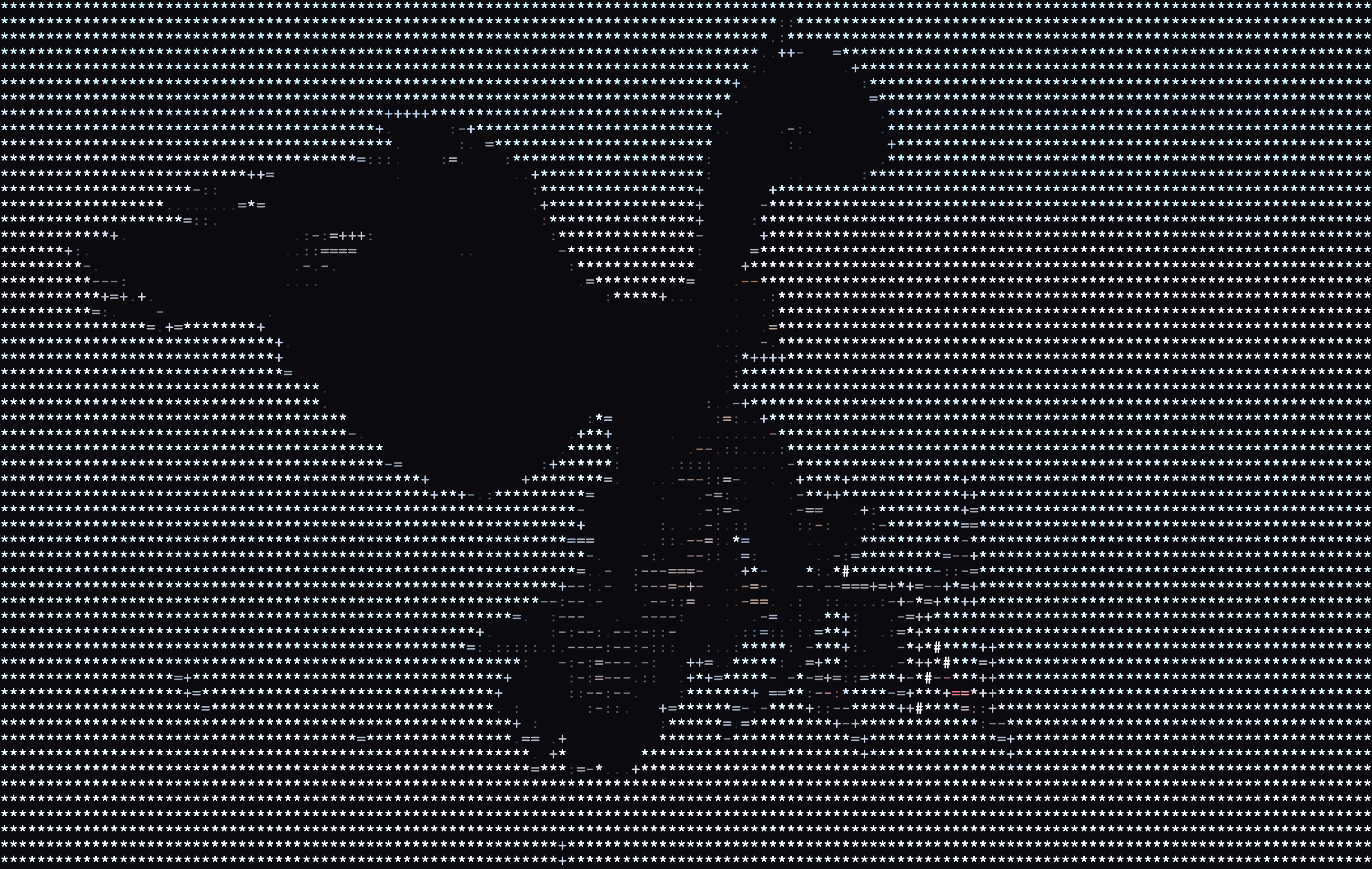 Sky-Spy's logo, ASCII black and white art of a bird of prey attacking a quadcopter drone